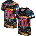 custom nebraska cornhuskers sundown palm jersey best selling