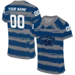 custom nevada wolf pack art stripe blue jersey best selling