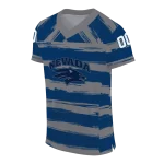 custom nevada wolf pack art stripe blue jersey best selling