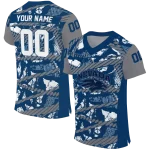 custom nevada wolf pack camo shatter blue jersey best selling