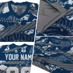 custom nevada wolf pack camo shatter blue jersey best selling