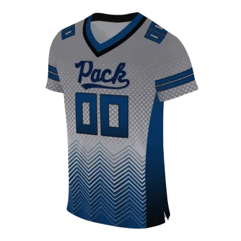 custom nevada wolf pack halftone sweep grey black jersey fashion forward