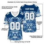 custom nevada wolf pack mirrored pattern blue jersey best selling