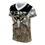 custom new england patriots antler skull camouflage hunting jersey best selling