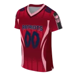 custom new england patriots dynamic dots red jersey best selling