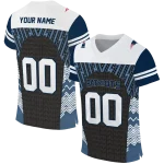 custom new england patriots tire arrows blue black white jersey best selling
