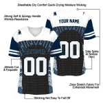 custom new england patriots tire arrows blue black white jersey best selling