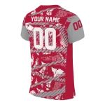 custom new mexico lobos camo shatter red jersey best selling