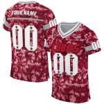 custom new mexico lobos camouflage abstract red jersey best selling
