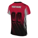 custom new mexico lobos halftone flow red black jersey best selling