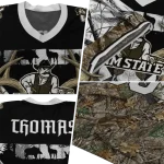 custom new mexico state aggies antler skull camouflage hunting jersey best selling
