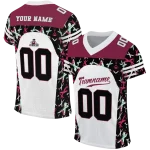 custom new mexico state aggies brushstroke xs white black jersey best selling