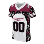 custom new mexico state aggies brushstroke xs white black jersey best selling