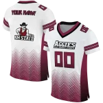custom new mexico state aggies halftone sweep white black jersey best selling