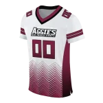 custom new mexico state aggies halftone sweep white black jersey best selling
