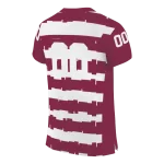 custom new mexico state aggies layered grids crimson jersey best selling
