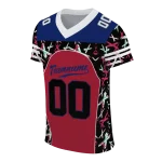 custom new york giants brushstroke xs red black jersey best selling
