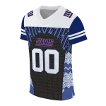 custom new york giants tire arrows blue black white jersey best selling