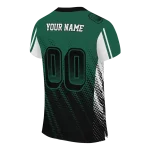 custom new york jets halftone fade green black jersey best selling