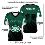 custom new york jets halftone fade green black jersey best selling
