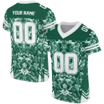 custom new york jets mirrored pattern green jersey best selling