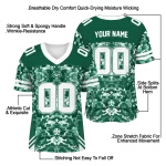 custom new york jets mirrored pattern green jersey best selling