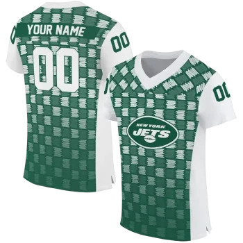 custom new york jets stacked rectangle green jersey best selling