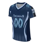 custom north carolina tar heels dynamic dots navy blue jersey best selling
