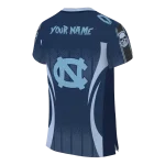 custom north carolina tar heels dynamic dots navy blue jersey best selling