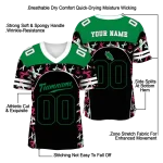 custom north texas mean green brushstroke xs black jersey best selling
