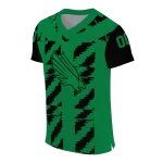 custom north texas mean green stripe block green jersey best selling