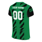 custom north texas mean green stripe block green jersey best selling