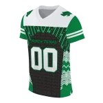 custom north texas mean green tire arrows green black white jersey best selling