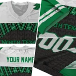 custom north texas mean green tire arrows green black white jersey best selling