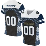 custom notre dame fighting irish tire arrows navy black white jersey best selling