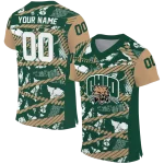 custom ohio bobcats camo shatter green jersey best selling