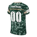 custom ohio bobcats camouflage abstract green jersey best selling