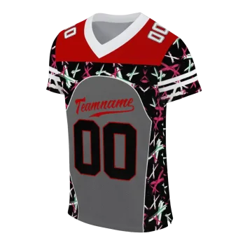 custom ohio state buckeyes brushstroke xs gray black jersey fashion forward