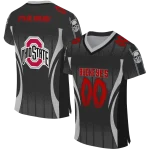 custom ohio state buckeyes dynamic dots gray jersey best selling
