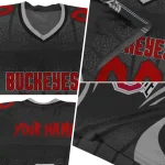 custom ohio state buckeyes dynamic dots gray jersey best selling