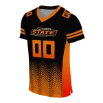 custom oklahoma state cowboys halftone sweep black jersey best selling