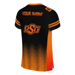 custom oklahoma state cowboys halftone sweep black jersey best selling