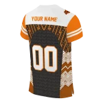 custom oklahoma state cowboys tire arrows orange black white jersey best selling