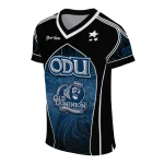 custom old dominion monarchs halftone slant blue black jersey best selling