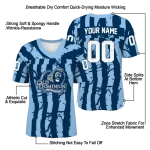custom old dominion monarchs stripe splatter blue jersey best selling