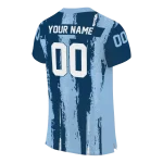custom old dominion monarchs striped texture blue jersey best selling