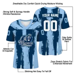 custom old dominion monarchs striped texture blue jersey best selling