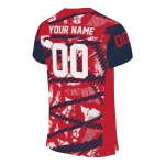 custom ole miss rebels camo shatter red jersey best selling
