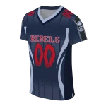 custom ole miss rebels dynamic dots blue jersey best selling