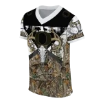 custom oregon ducks antler skull camouflage hunting jersey best selling